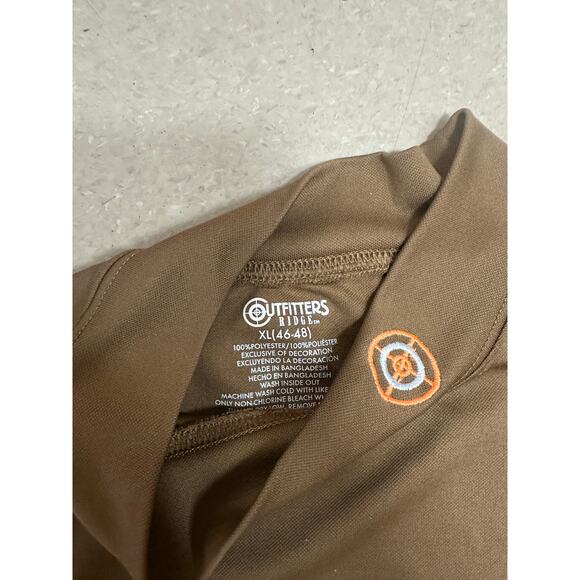 Outfitters Ridge hunting Base layers brown mens xl soft dry fit material - Picture 3 of 4